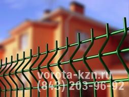 Металлический прозрачный универсальный забор Казань