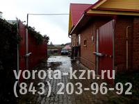 Распашные ворота фото Казань